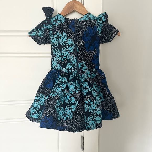 Pretty African Print Girl Dress - Picture 6 of 6